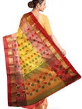 Pradip Fabrics Ethnic Women's Tant Silk Saree