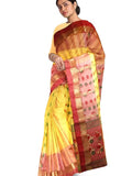Pradip Fabrics Ethnic Women's Tant Silk Saree