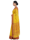 Pradip Fabrics Woven Tant Cotton Blend Saree