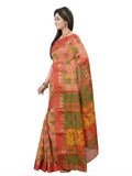 Pradip Fabrics Self Design Handloom Silk Blend Saree