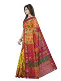 Pradip Fabrics Self Design Handloom Silk Blend Saree