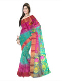 Pradip Fabrics Woven Tant Silk Blend Saree 