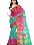 Pradip Fabrics Woven Tant Silk Blend Saree 
