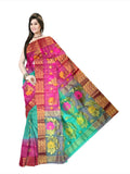 Pradip Fabrics Woven Tant Silk Blend Saree 