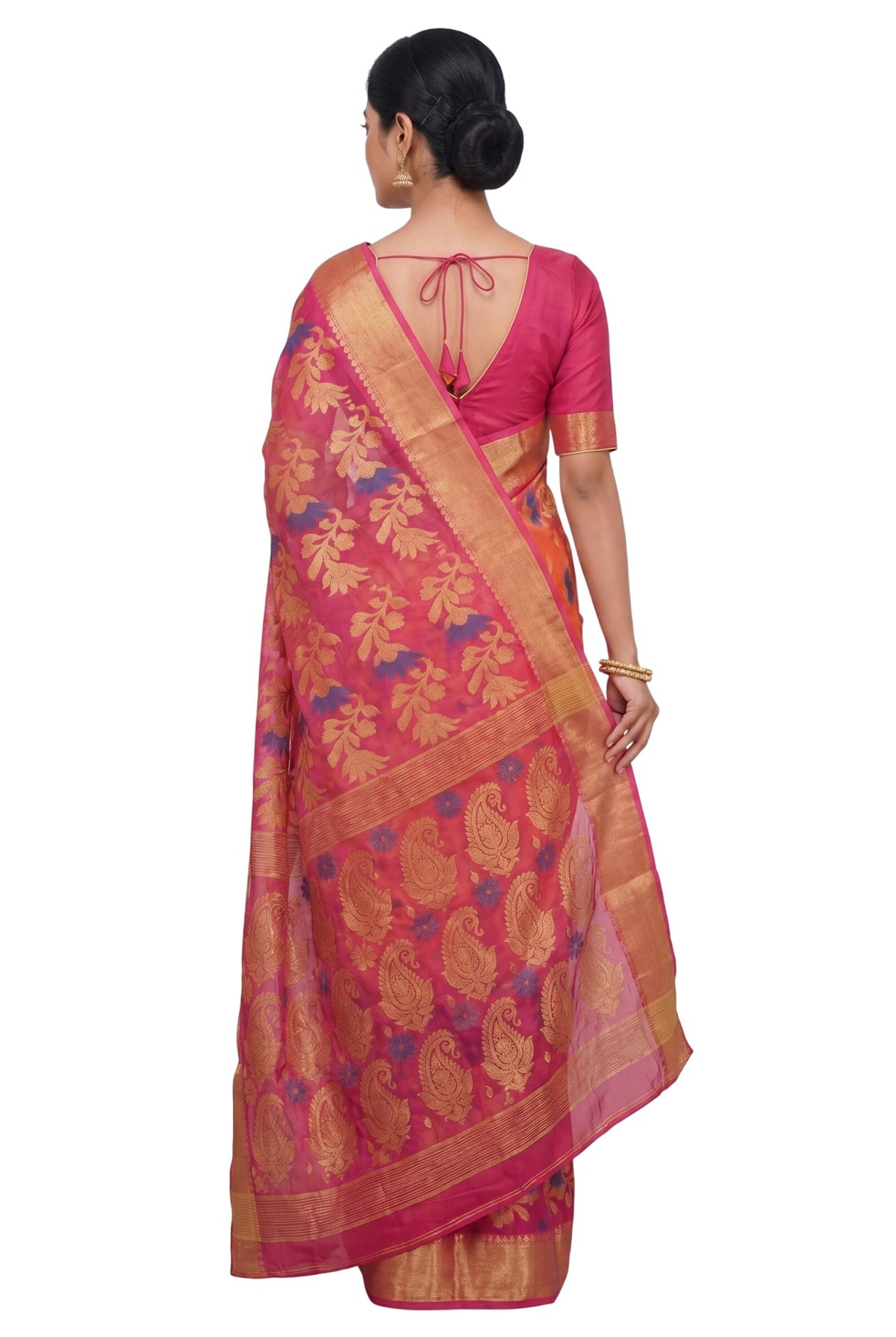 Pradip Fabrics Traditional Cotton Handloom Saree