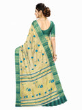 Pradip Fabrics Woven Tant Tussar Silk Saree