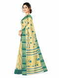 Pradip Fabrics Woven Tant Tussar Silk Saree