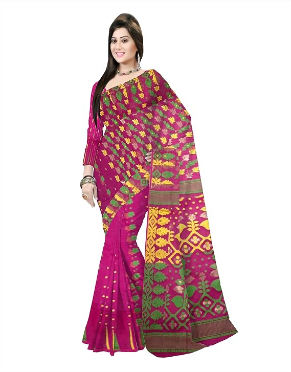 Pradip Fabrics Woven Bollywood Silk Blend Saree