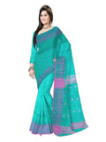 Pradip Fabrics Ethnic Women's Tant Jamdani Saree