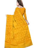 Pradip Fabrics Self Design Bollywood Silk Blend Saree
