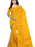 Pradip Fabrics Self Design Bollywood Silk Blend Saree