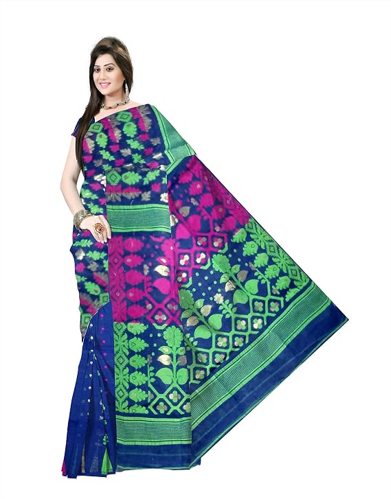Pradip Fabrics Woven Bollywood Silk Blend Saree