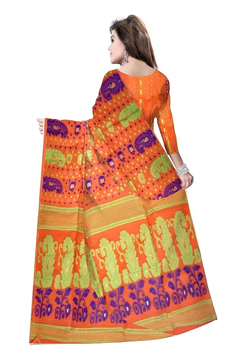 Pradip Fabrics Woven Bollywood Silk Blend Saree
