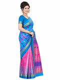 Pradip Fabrics Woven Tant Silk Blend Saree
