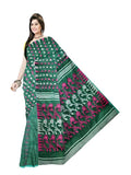 Pradip Fabrics Printed Tant Silk Blend Saree 
