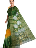 Pradip Fabrics Ethnic Women's Tant Silk Saree