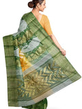 Pradip Fabrics Ethnic Women's Tant Silk Saree