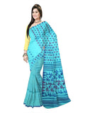 Pradip Fabrics Printed Tant Silk Blend Saree 