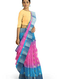 Pradip Fabrics Ethnic Women's Tant Silk Saree