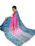 Pradip Fabrics Ethnic Women's Tant Silk Saree