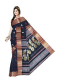 Pradip Fabrics Ethnic Women's Tant Cotton Silk Saree