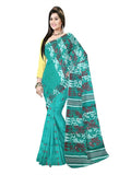 Pradip Fabrics Printed Tant Silk Blend Saree 