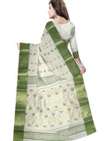 Pradip Fabrics Ethnic Women's Tant Cotton Silk Saree
