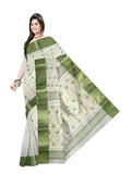 Pradip Fabrics Ethnic Women's Tant Cotton Silk Saree