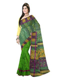 Pradip Fabrics Printed Tant Silk Blend Saree 