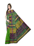 Pradip Fabrics Printed Tant Silk Blend Saree 