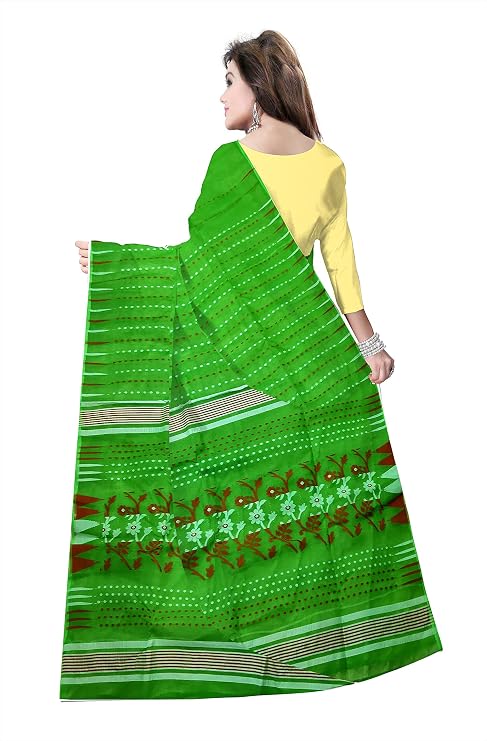 Pradip Fabrics Printed Tant Silk Blend Saree 
