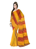 Pradip Fabrics Printed Bollywood Silk Blend Saree