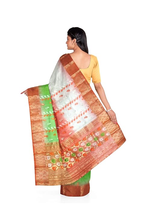 Pradip Fabrics Ethnic Women's Tant Silk Saree