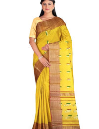 Pradip Fabrics Ethnic Women's Tant Cotton Saree