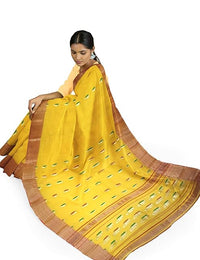 Pradip Fabrics Ethnic Women's Tant Cotton Saree