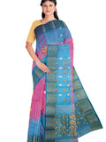 Pradip Fabrics Ethnic Women's Handloom Tant Silk Saree