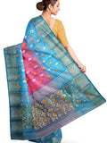Pradip Fabrics Ethnic Women's Handloom Tant Silk Saree