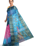 Pradip Fabrics Ethnic Women's Handloom Tant Silk Saree