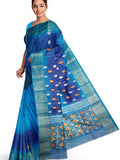 Pradip Fabrics Ethnic Women's Handloom Tant Silk Saree