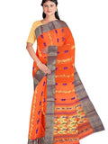 Pradip Fabrics Ethnic Women's Tant Cotton Saree