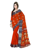 Pradip Fabrics Ethnic Women's Tant Cotton Silk Saree