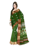 Pradip Fabrics Ethnic Women's Tant Cotton Silk Saree