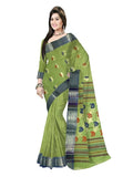 Pradip Fabrics Ethnic Women's Tant Cotton Silk Saree