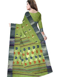 Pradip Fabrics Ethnic Women's Tant Cotton Silk Saree