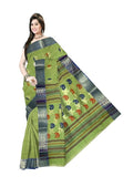 Pradip Fabrics Ethnic Women's Tant Cotton Silk Saree