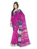 Pradip Fabrics Ethnic Women's Tant Cotton Silk Saree