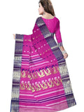 Pradip Fabrics Ethnic Women's Tant Cotton Silk Saree
