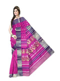 Pradip Fabrics Ethnic Women's Tant Cotton Silk Saree