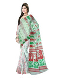 Pradip Fabrics Woven Jamdani Pure Cotton Saree