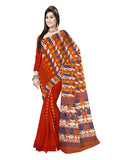 Pradip Fabrics Woven Jamdani Pure Cotton Saree